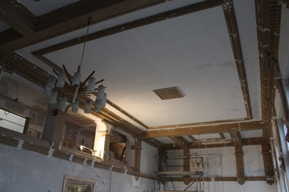 Restaurierung Aula Frankenberg 3